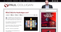 Desktop Screenshot of paulcolligan.com